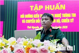 Tập huấn bồi dưỡng kiến thức công nghệ thông tin và chuyển đổi số